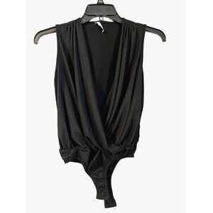 WHITE BIRCH Open Neck Body Suit SIZE SMALL